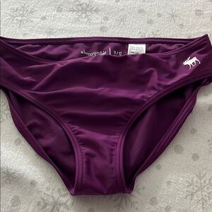 Abercrombie & Fitch Women's Purple Bikini Bottom